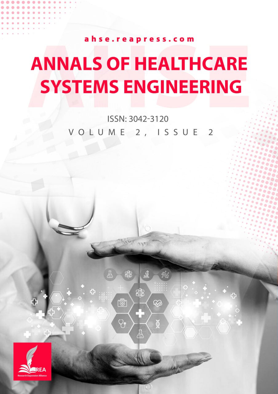 					View Vol. 2 No. 2 (2025): Annals of Healthcare Systems Engineering
				